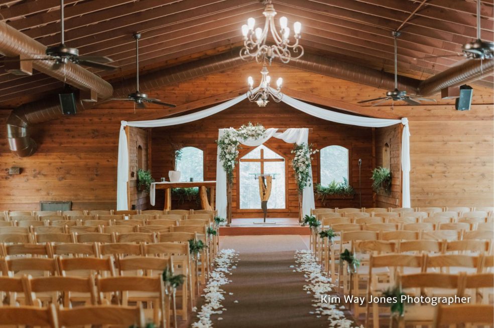 Beautiful wedding Chapel details